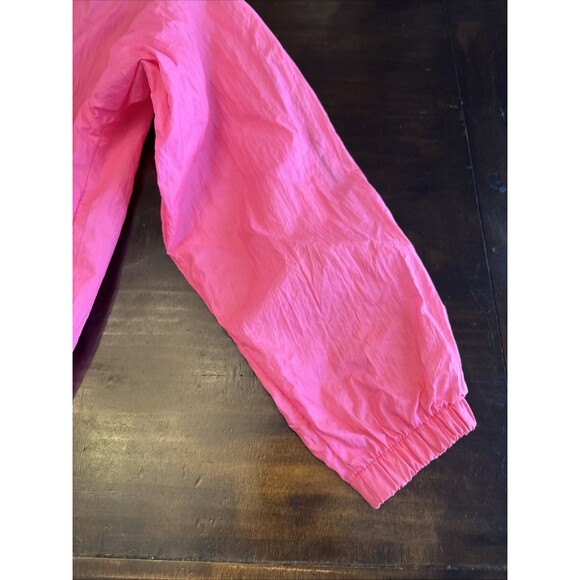 Vintage TRACK & COURT pink stripe Full Zip TRACK JACKET Mens Medium - Picture 13 of 16